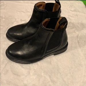 Zara leather boots